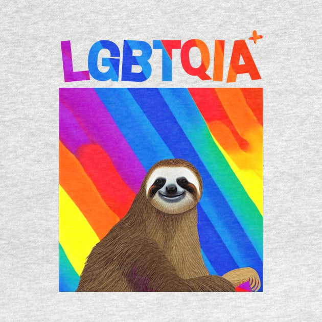 Sloth LGBTQIA+ by Palita Design